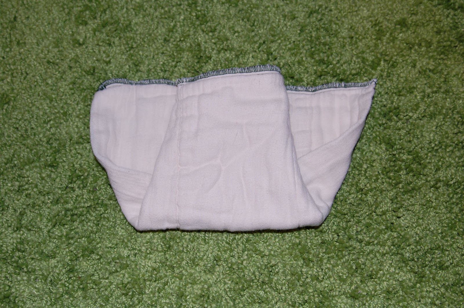 Nicki's Diapers Cloth Diapering From Day 1 Using Prefolds on a Newborn