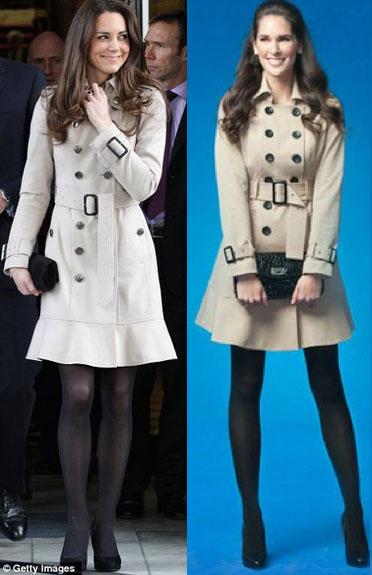 Burberry Ruffle Trench