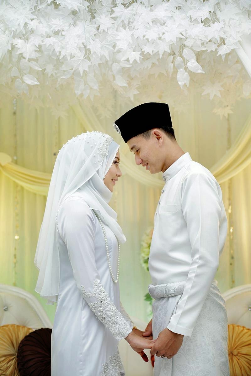 41 Konsep Terpopuler Baju Kurung Akad Nikah