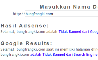Cara Mengetahui Akun Adsense Atau Search Engine Blog Dibanned Oleh Google