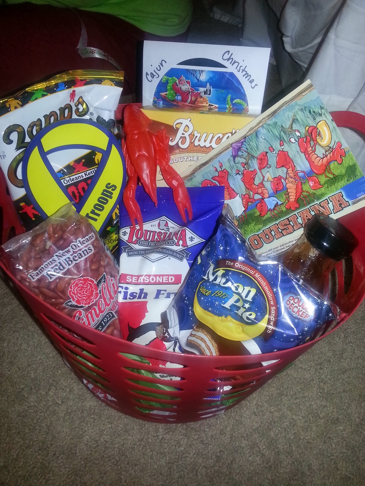 For the Love of Food Creative Gift Ideas Louisiana State Gift Basket