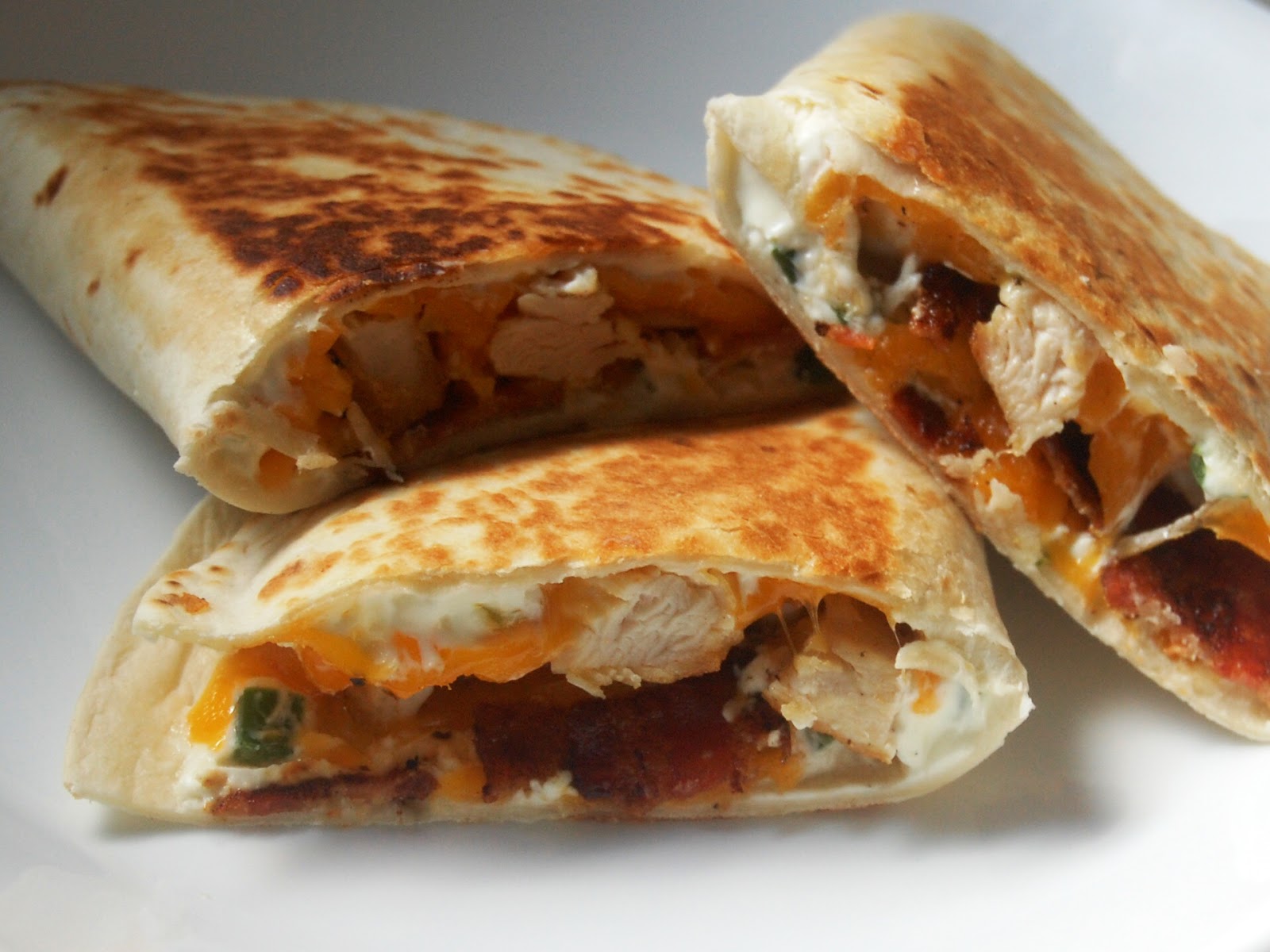 Cassie Craves Jalapeno Popper Chicken Quesadillas