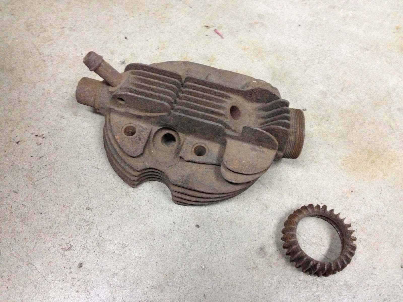 Vintage Norton Motorcycles Moore CS1 Norton parts SOLD