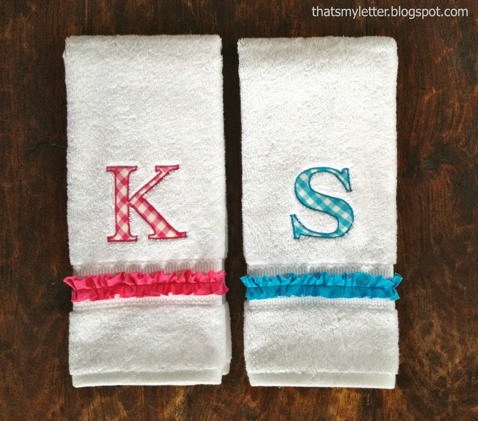 That's My Letter "H" is for Hand Towels