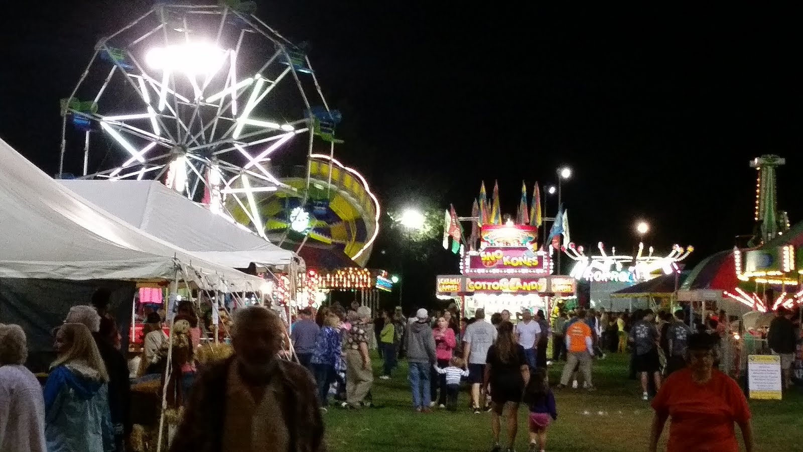 Dayhoff Carroll Westminster Fallfest was packed this evening. And the