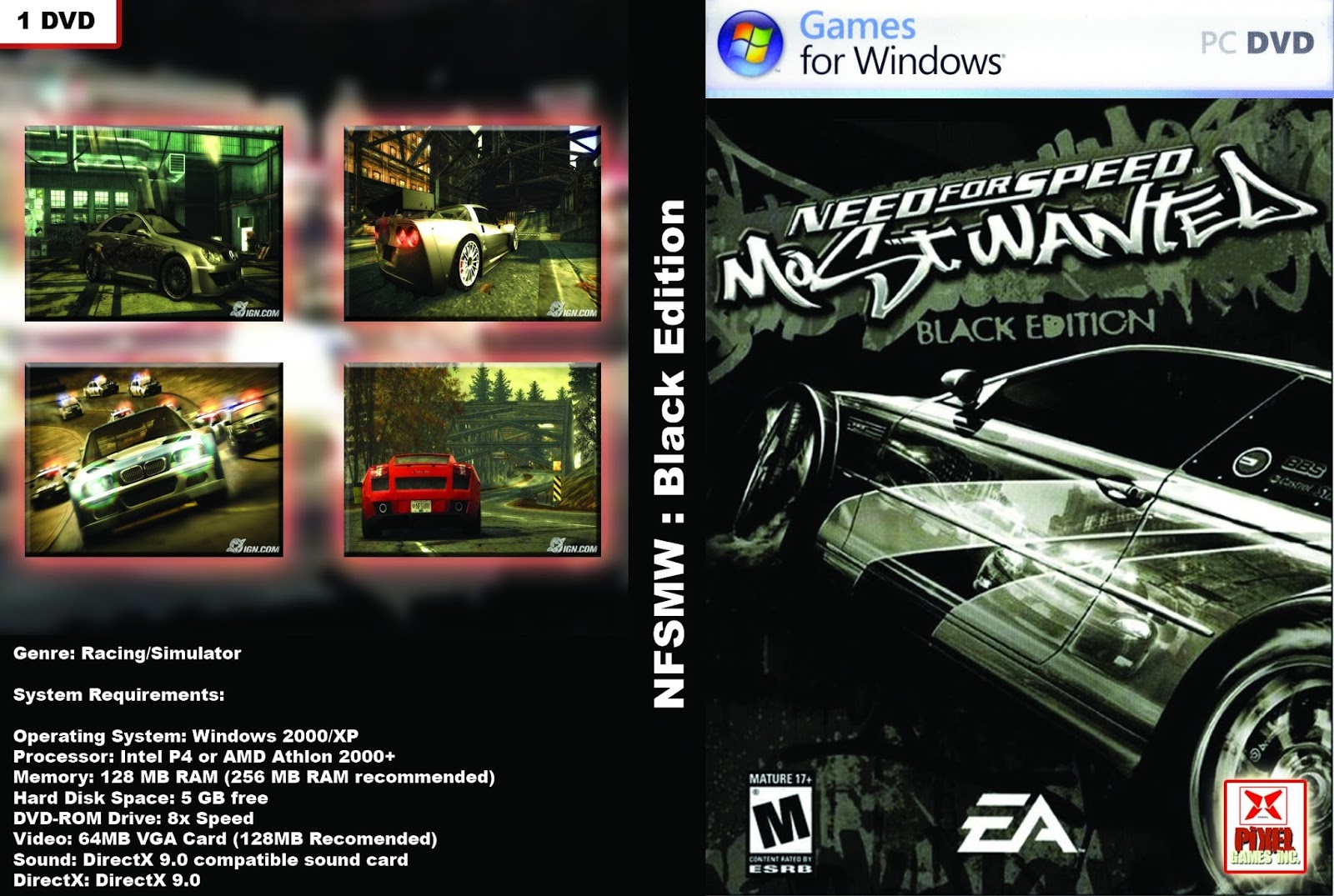 Need for Speed Most Wanted 2005 PC Games Free Download Full Version Highly Compressed