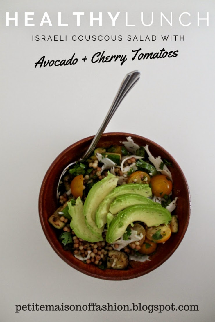 Clean Eating recipes: Healthy Israeli Couscous Summer Salad