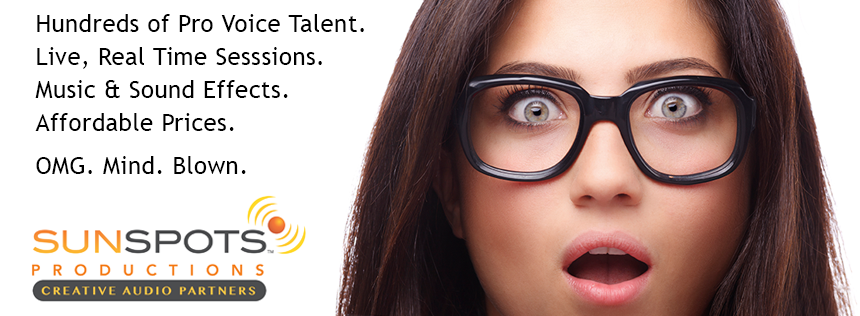 Voice Talent and Agency News from SunSpots