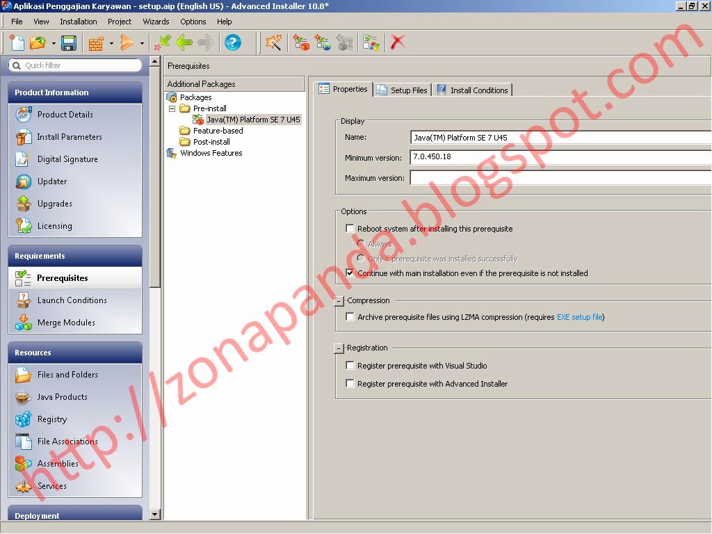 Cara Gampang Membuat Installer Aplikasi Java dengan Advanced Installer Cara Gampang Membuat Installer Aplikasi Java dengan Advanced Installer