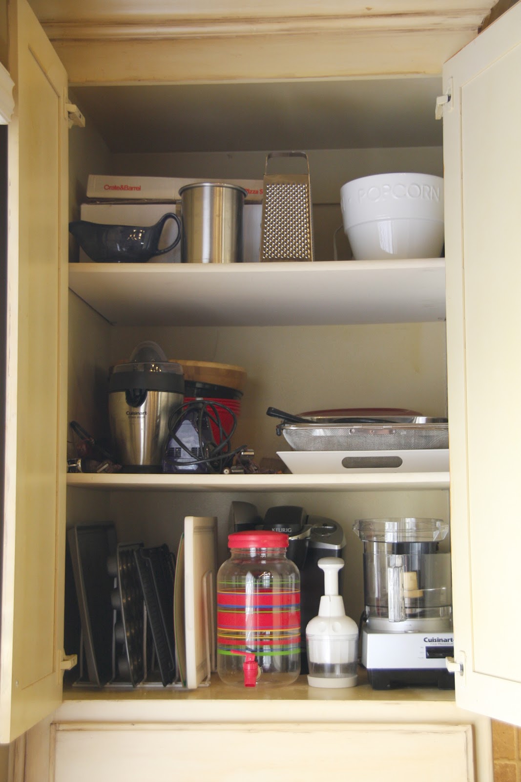 Kitchen Organization Cup Cabinet (1) - The Simply Organized Home