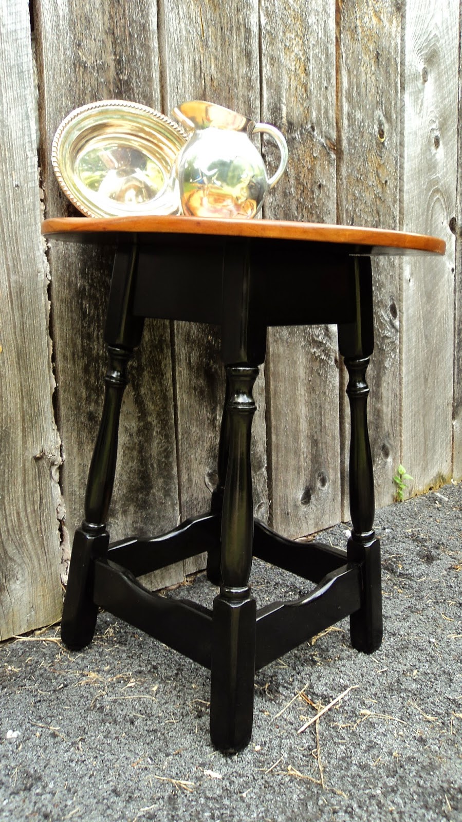 Stain Painted Accent Table Redo It Yourself Inspirations Stain