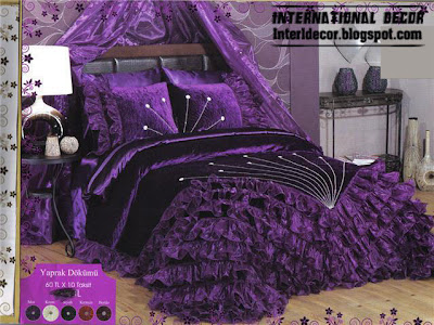 Stylish Purple Bedding Models Purple Duvets Designs House Affair