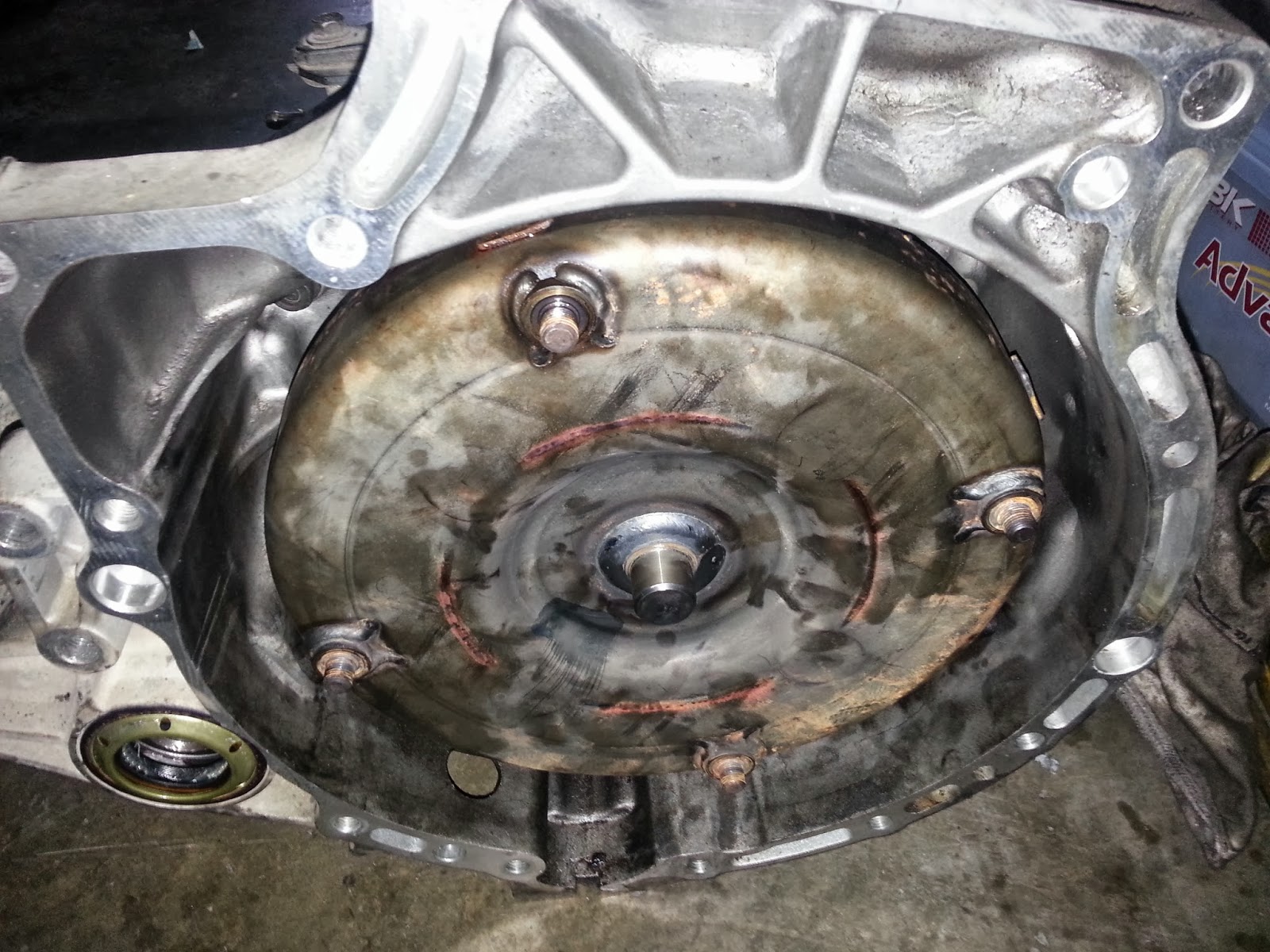 KIA SPECTRA engine oil / GEAR OIL ATF leakage.