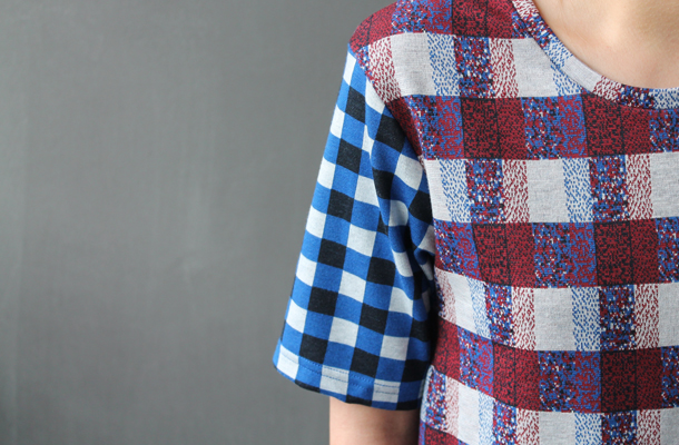 Sweet Monday blog, Topshop tartan crop top