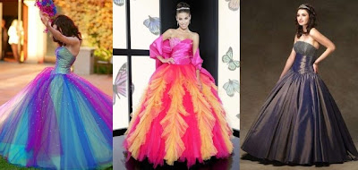 Vestidos 2012 para 15 años mujeres