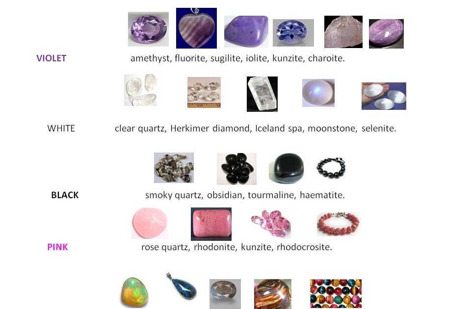 RainOfStyle Crystal colours directory