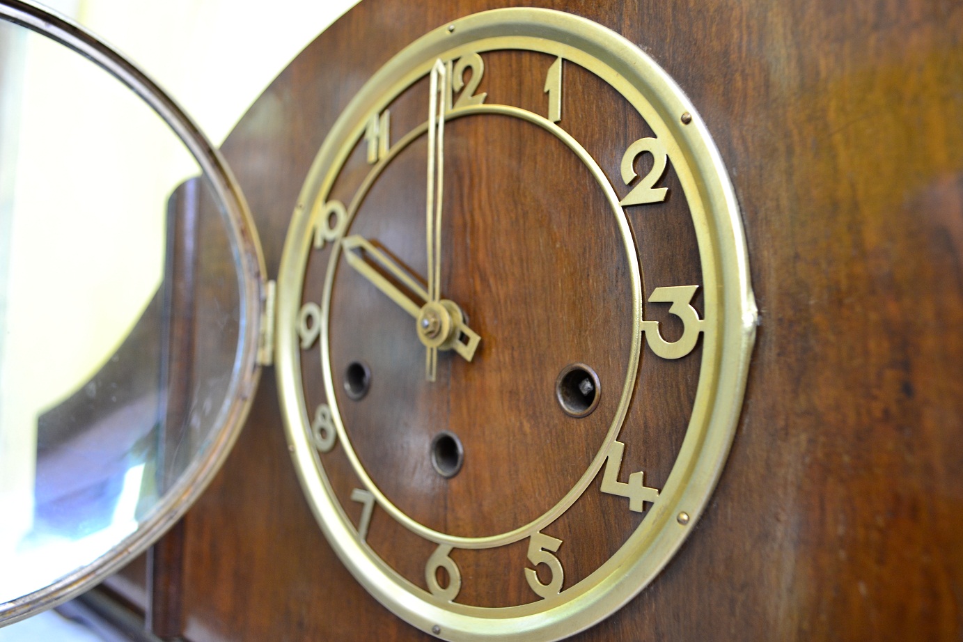 jam jam kuno and antique stuff FOREIGN germany mantel clock ( KIENZLE )