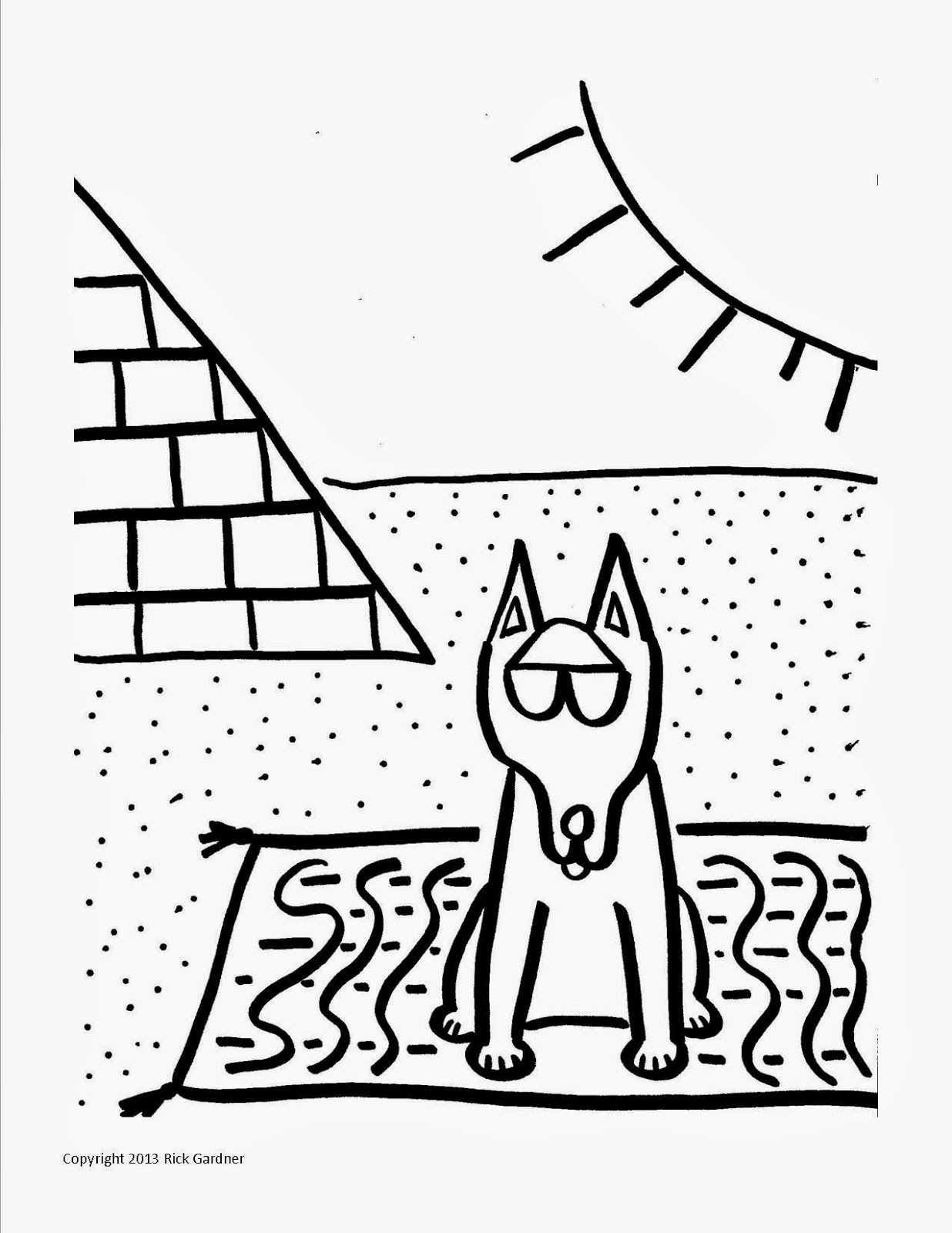 Advent Coloring Page Advent Coloring Page