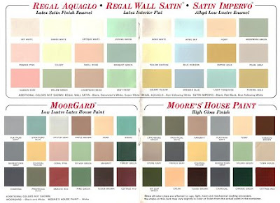 Paint Colors on These Benjamin Moore Paint Colors From 1969 See The Similarities