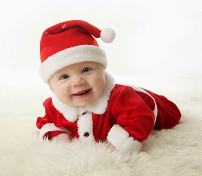 cute baby santa claus photos