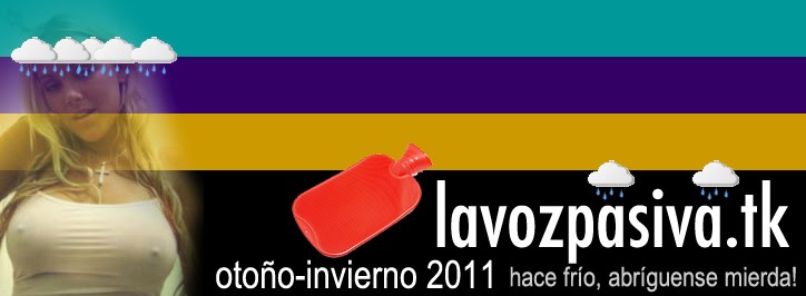 La Voz Pasiva ... Cultura , deporte , curiosidades , musica , y cualquier huea.