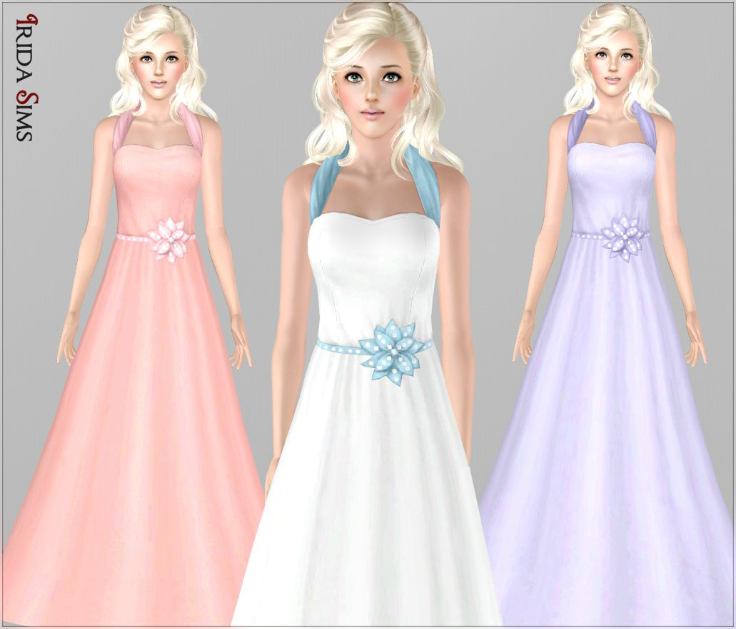 My Sims 3 Blog Wedding Dress 16 by Irida Sims