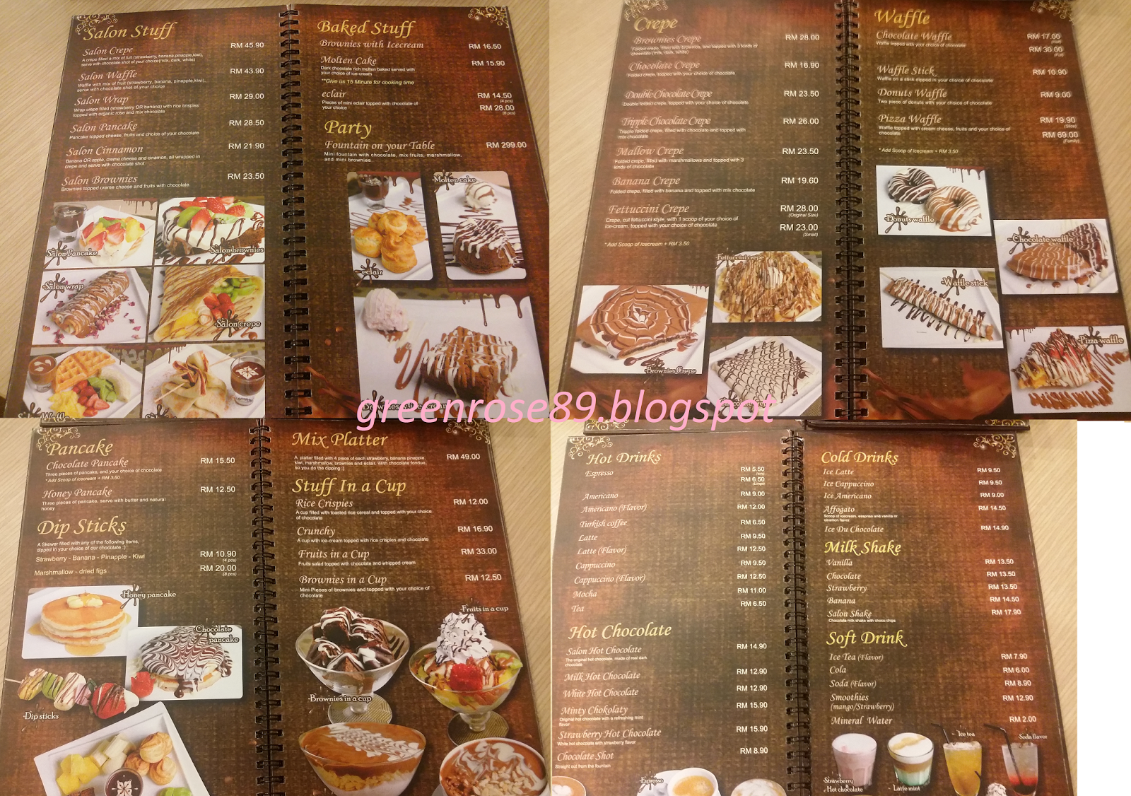 Cik Shazida Salun Du Chocolat Vs Dip N Dip Food Review