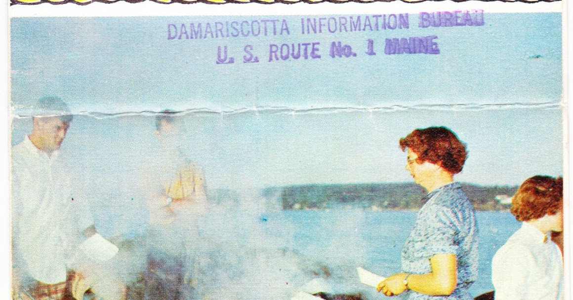 Papergreat Clambake at Cabbage Island (Maine) Then and now