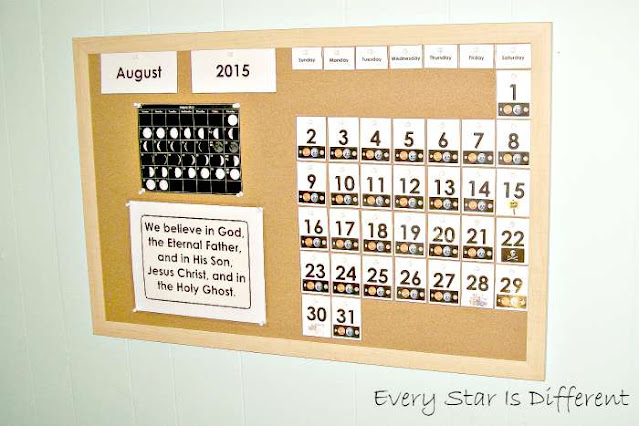 Homeschool Calendar and Routines