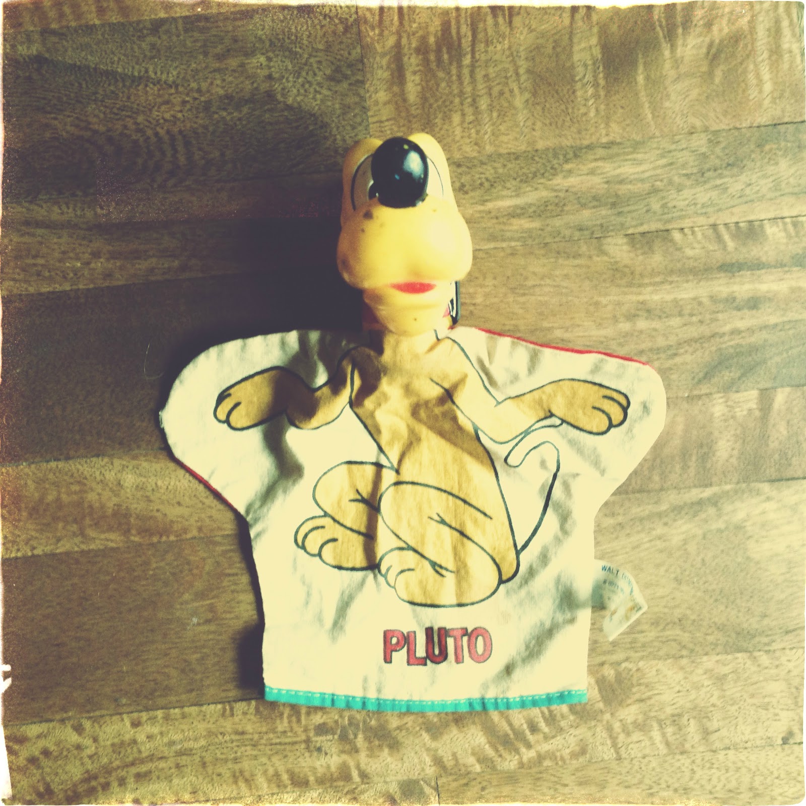 vintage donald duck hand puppet