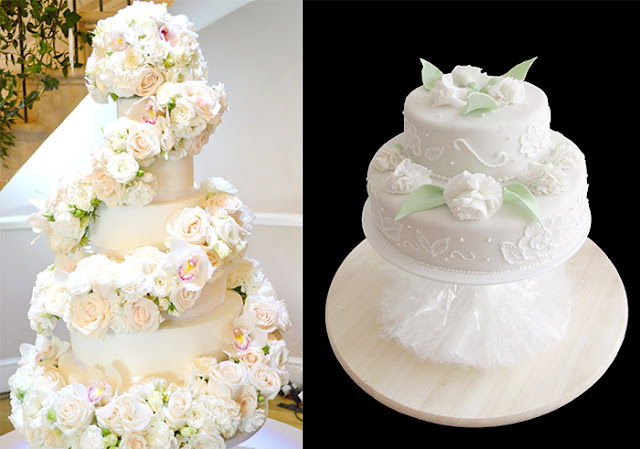 carnation wedding cake