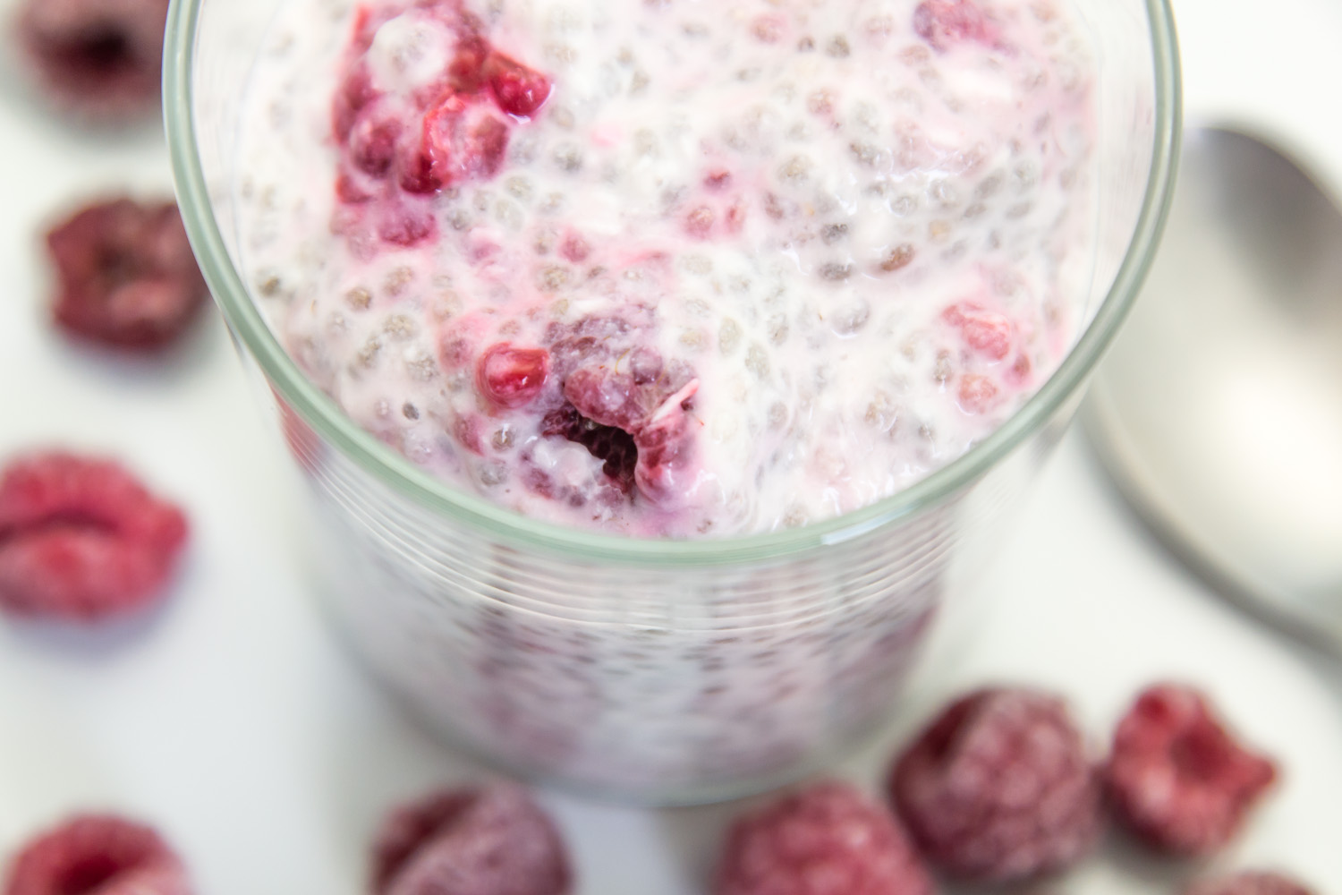 Hovkonditorn Raspberry Coconut Chia Pudding