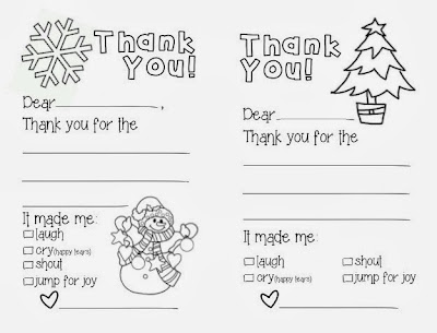 Create Kids Couture: Printable Thank You's