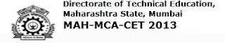 MAH MCA CET 2013 Exam Syllabus, Admit Card, Apply Online