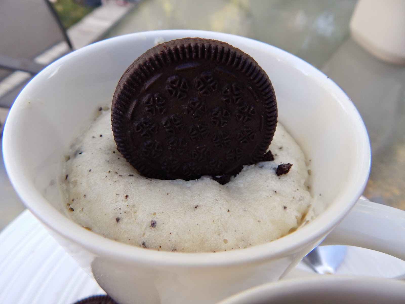 MorningNooNight Cookies and Cream Mug Cake