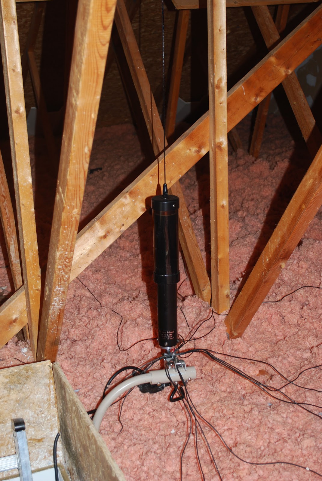 VE9KK Blog Adding to a attic antenna farm.....