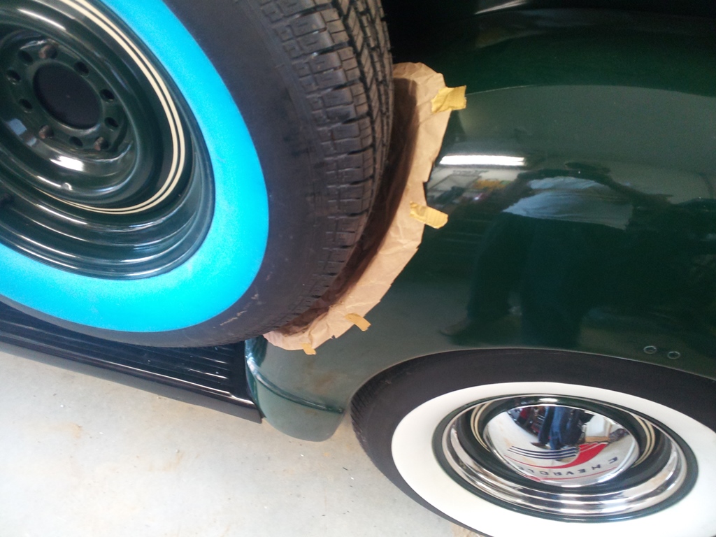 Vintage Metalworks Filling the hole...Making a panel for the spare