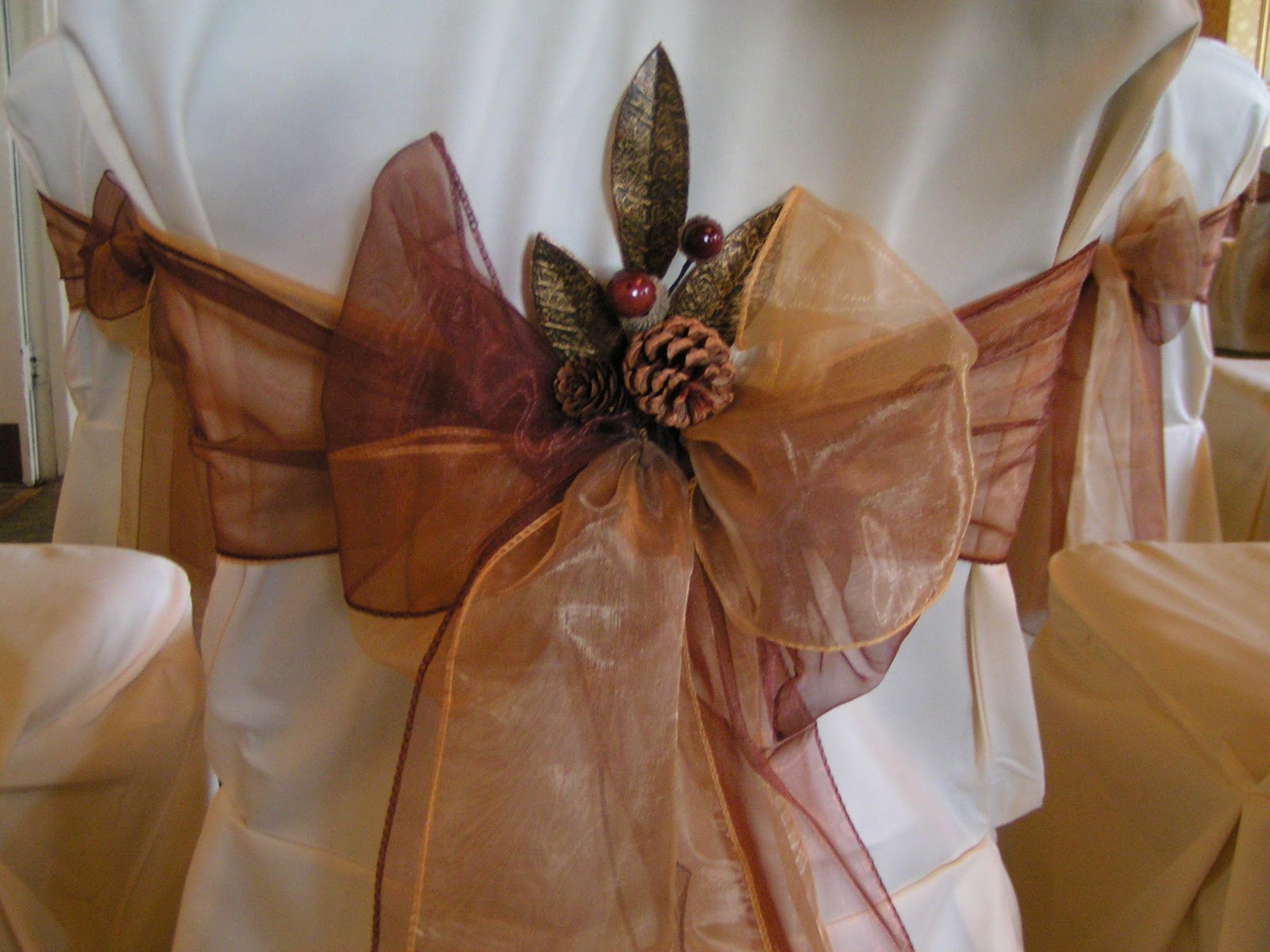 Simply Bows & Chair Covers Simply Autumn Inspiration for your Autumn wedding or event
