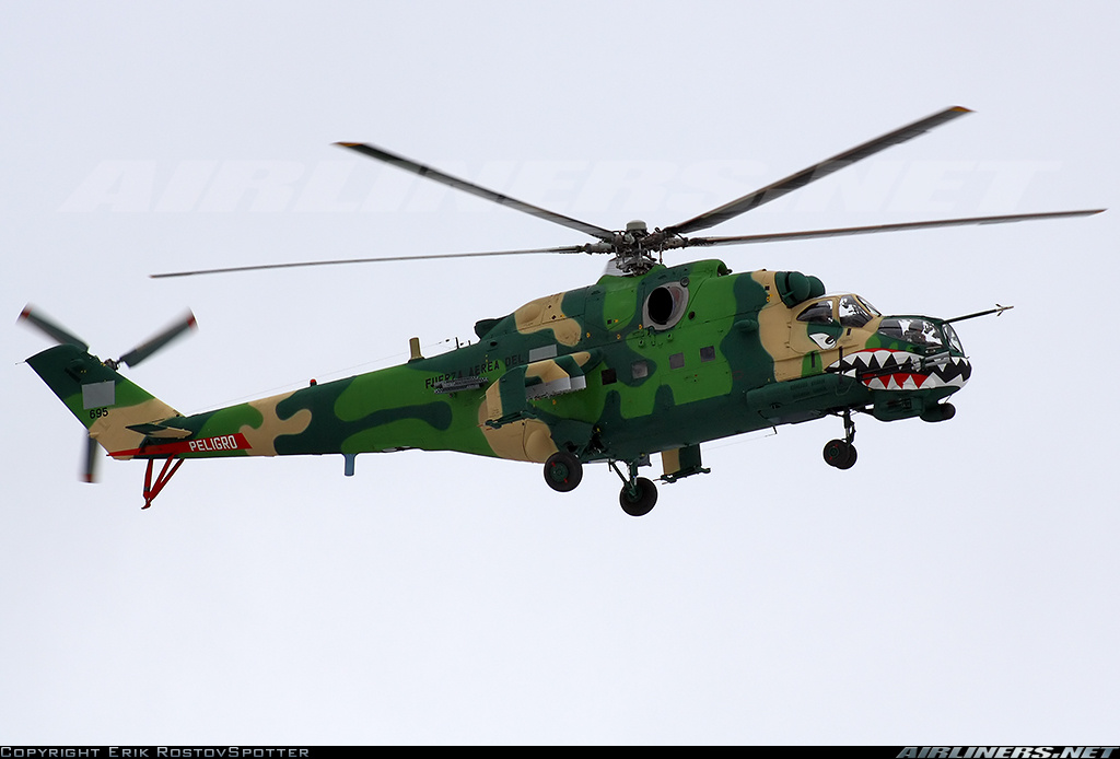 Fuerzas Armadas de Perú Mil+Mi-35P