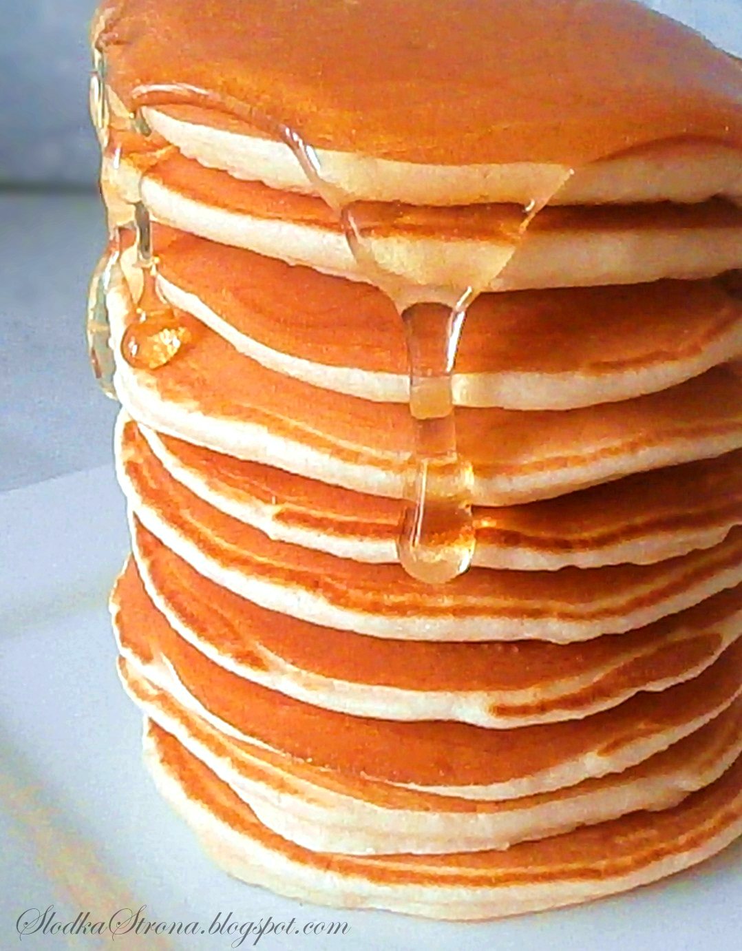 Oryginalne Amerykańskie Pancakes'y - Przepis - Słodka Strona