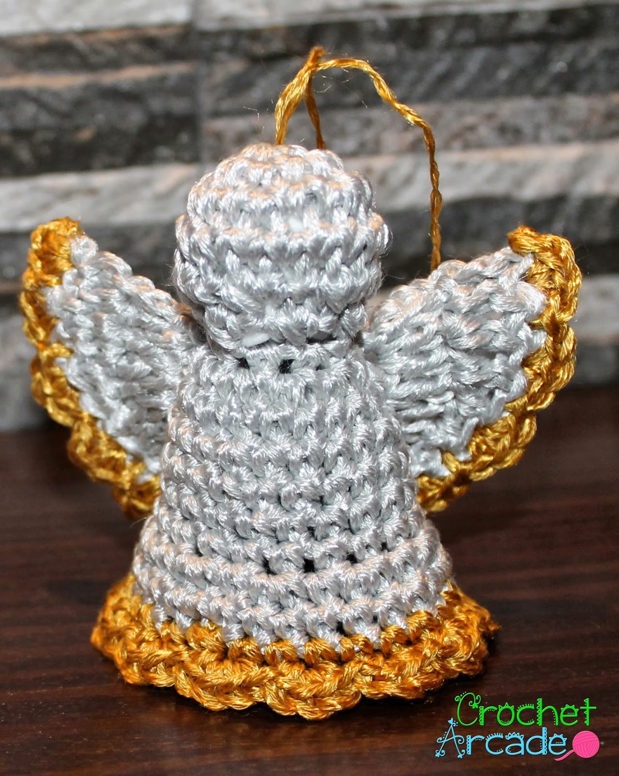Crochet Angel Christmas Ornament Free Pattern ? Crochet Arcade