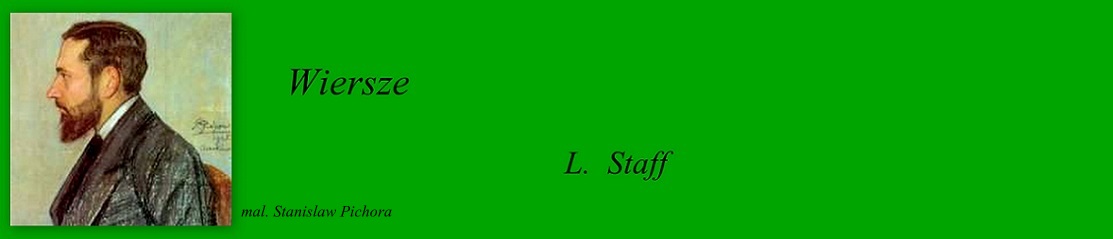 Staff- wiersze