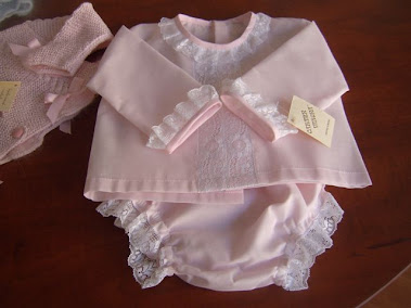 CONJUNTO CAMISA Y BRAGA BEBE