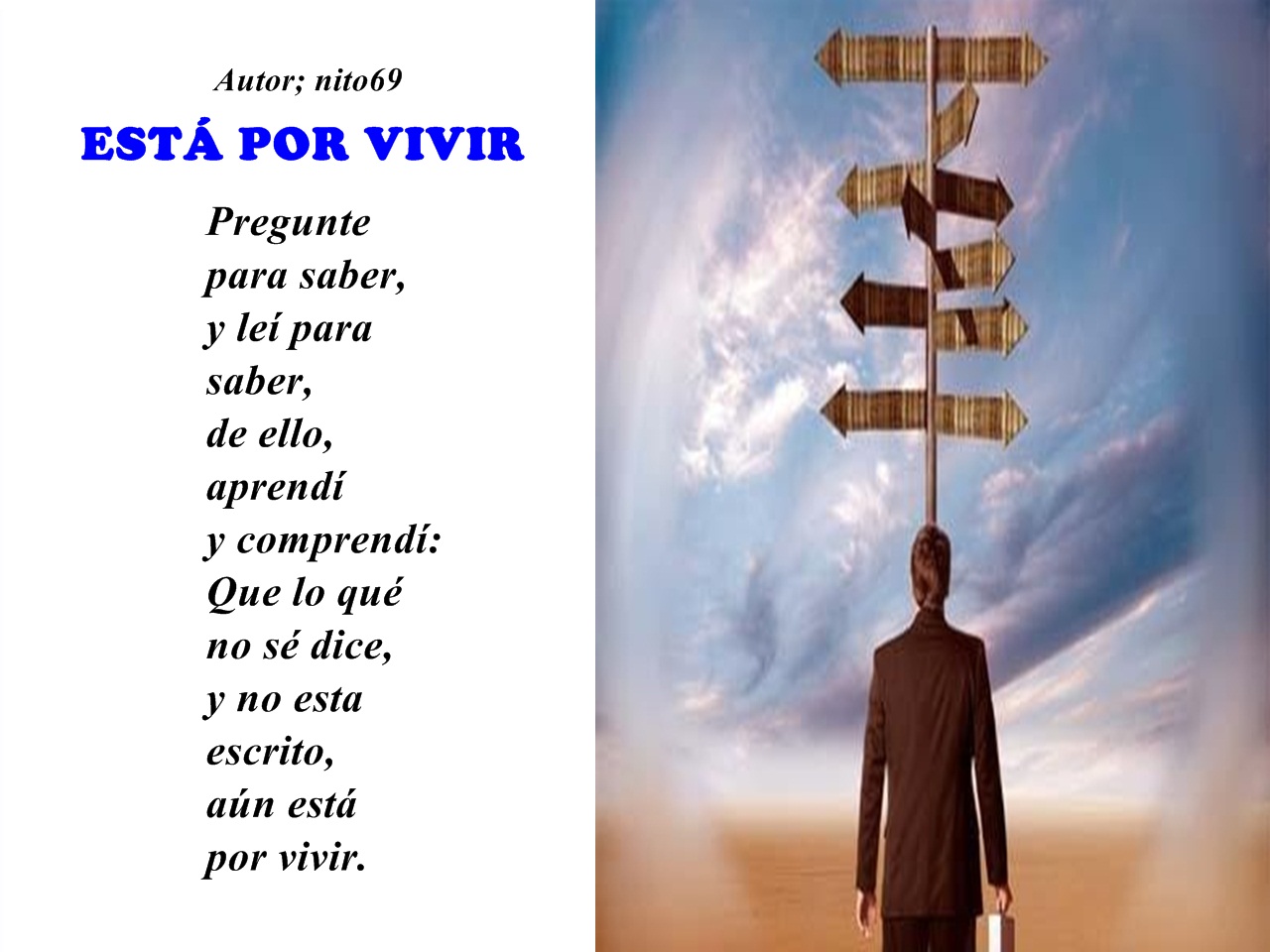 ESTÁ POR VIVIR