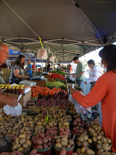 Farmer's market in Holland, Michigan