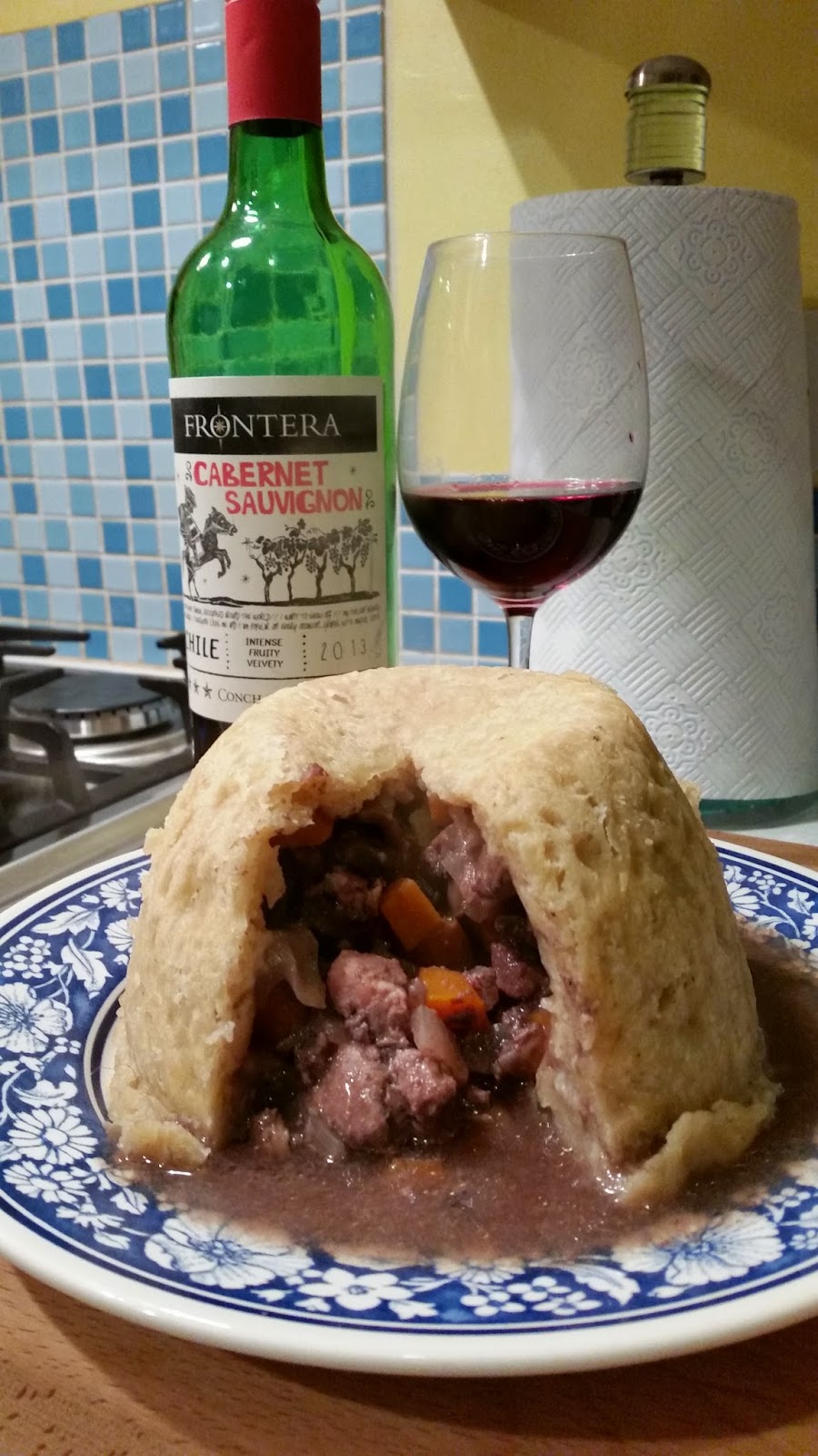 Anglesey42....Food in Words and Pictures Mixed Game Suet Pudding and