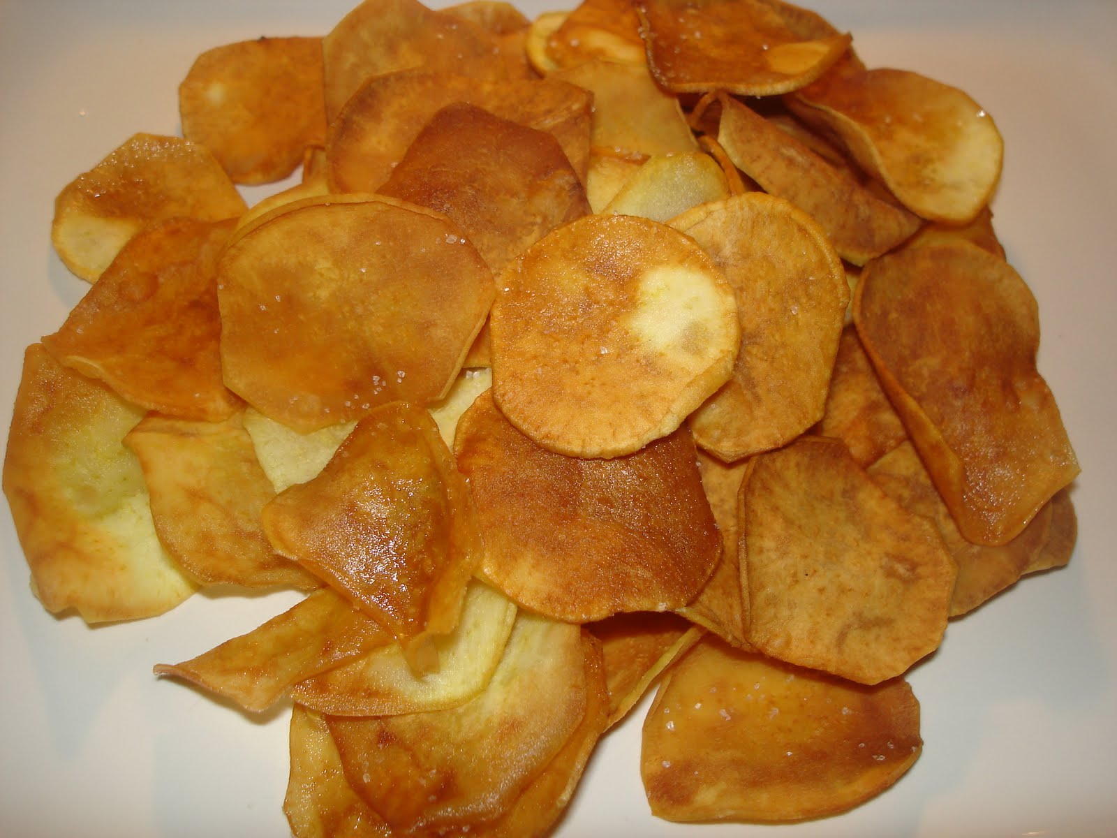The Tiny Skillet Japanese Sweet Potato Chips