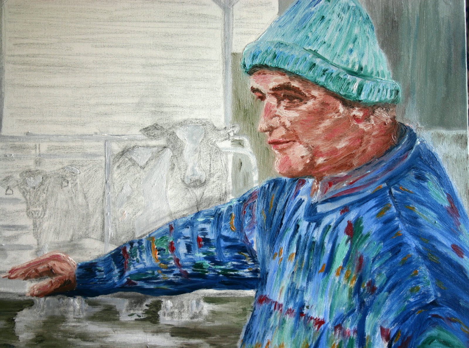 Art by Daithi O hAodha Cancer paintings