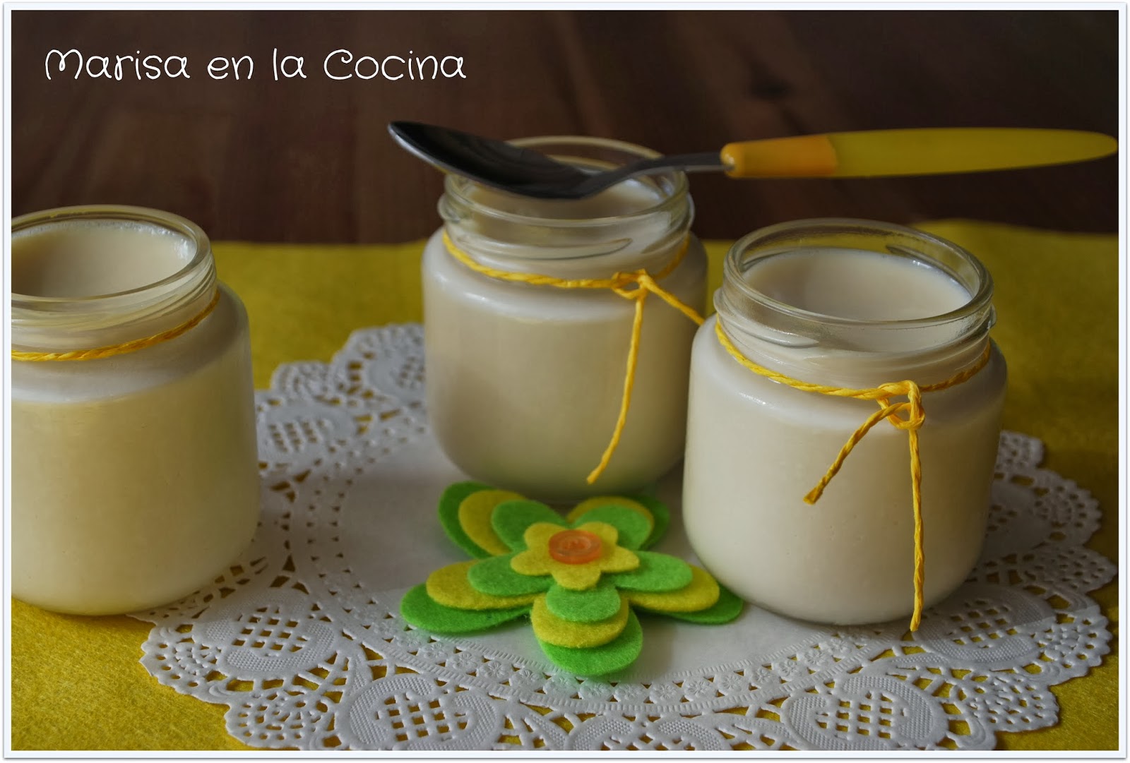 Marisa en la Cocina Yogur de Plátano