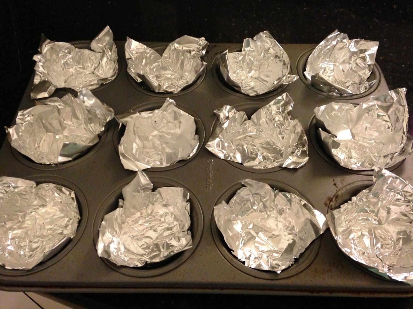 Tin Foil Cupcake Liners